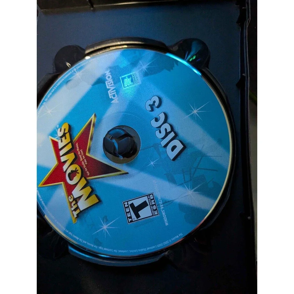 The Movies PC CD-ROM Game Activision Lionhead Studios Simulation Complete Case